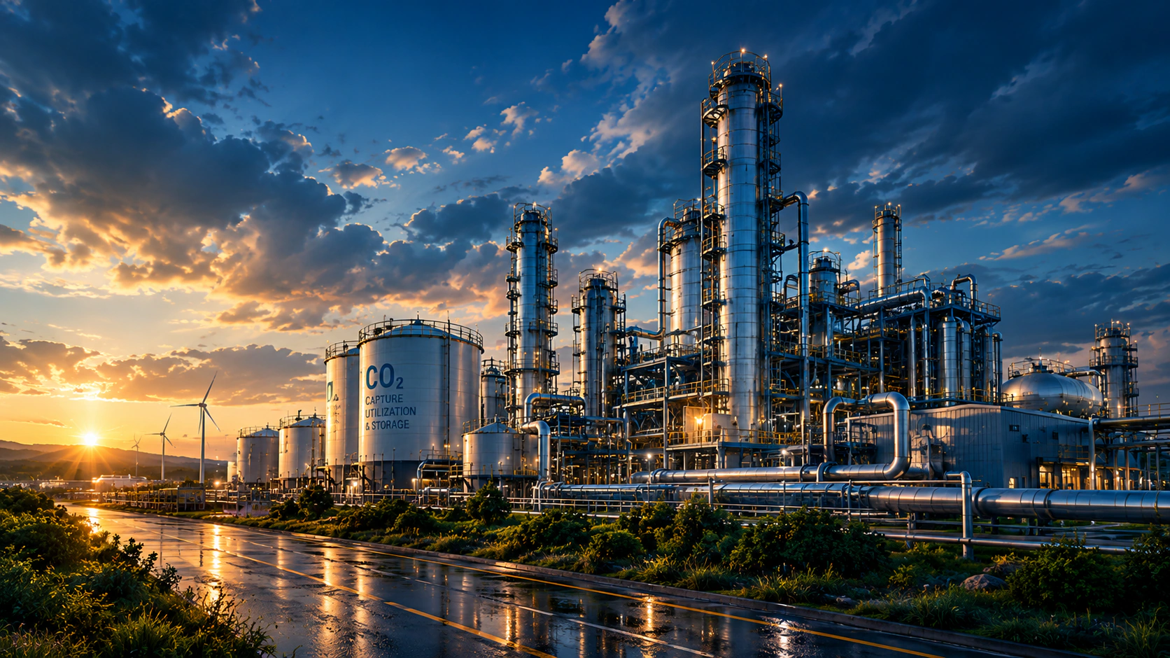 Carbon capture and storage infrastructure